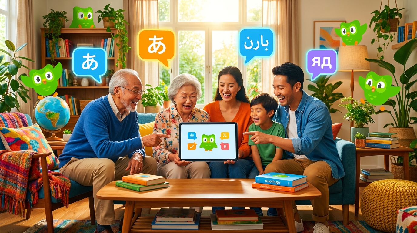 descoperiți momentul ideal pentru a învăța o limbă străină și vești încurajatoare pentru părinți și bunici pasionați de duolingo. începeți acum aventura lingvistică!