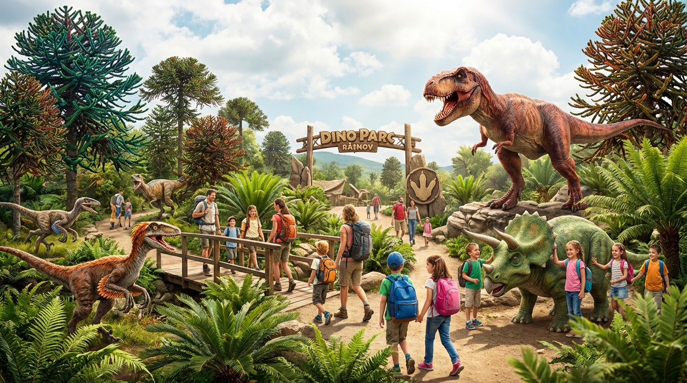 descoperă dino parc râșnov, un tărâm plin de aventuri preistorice ce îți vor depăși toate așteptările. explorează lumea dinozaurilor și bucură-te de o experiență educativă și distractivă pentru întreaga familie.