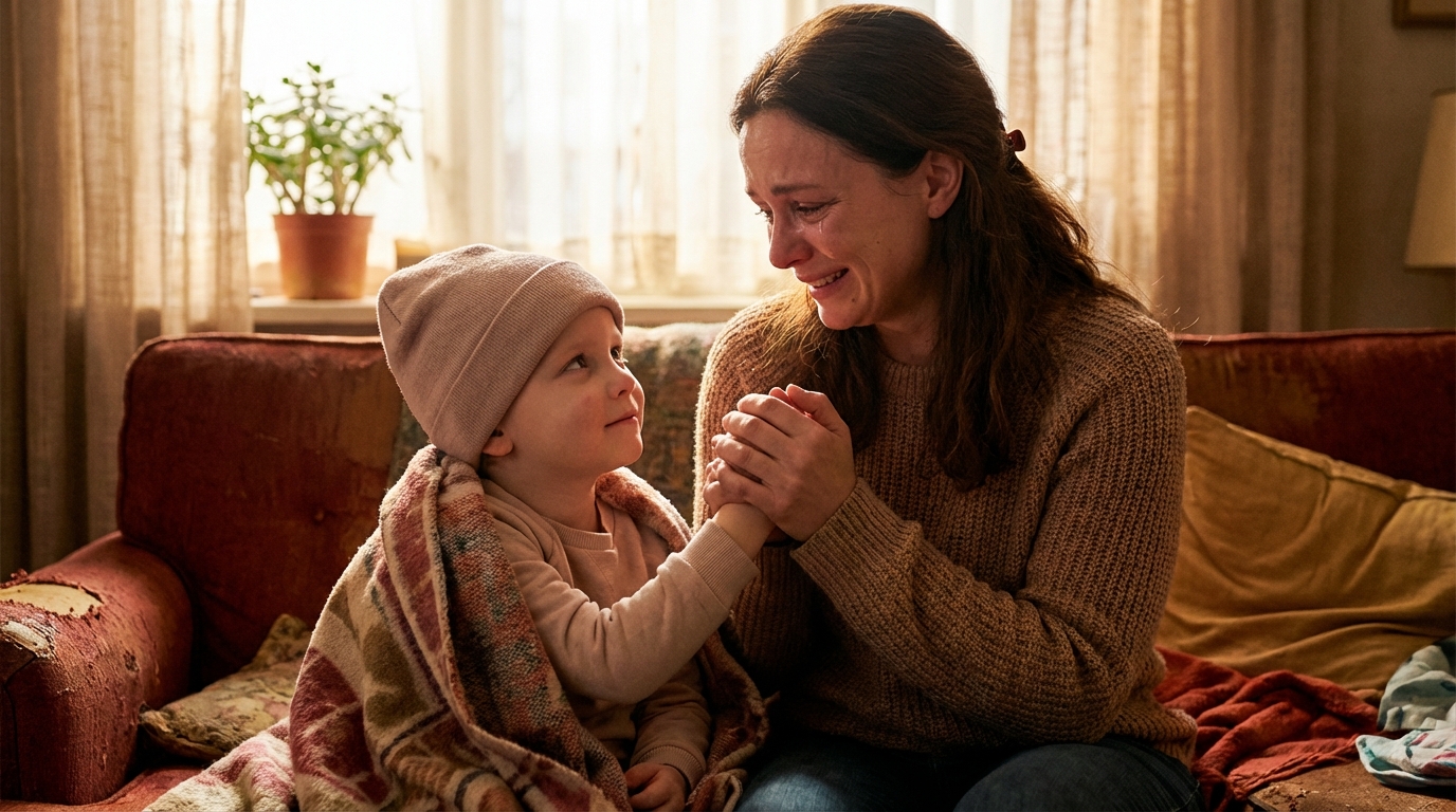 descoperă povestea emoționantă a unei mame care luptă cu boala pe termen lung a copilului său, dorindu-și să trăiască cu o zi mai puțin decât el, pentru a-i fi mereu aproape.