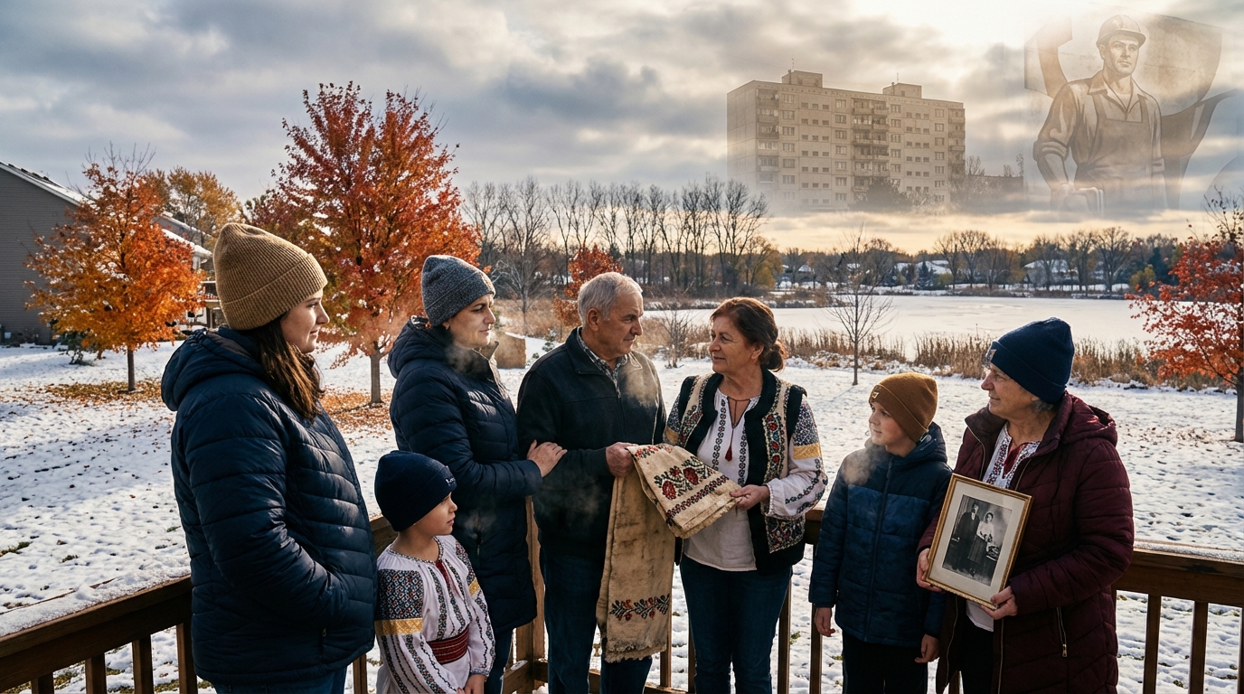 descoperiți povestea unei familii româno-americane din minnesota, care reflectă cum viața în sua poate evoca puternic amintirile comunismului din românia.
