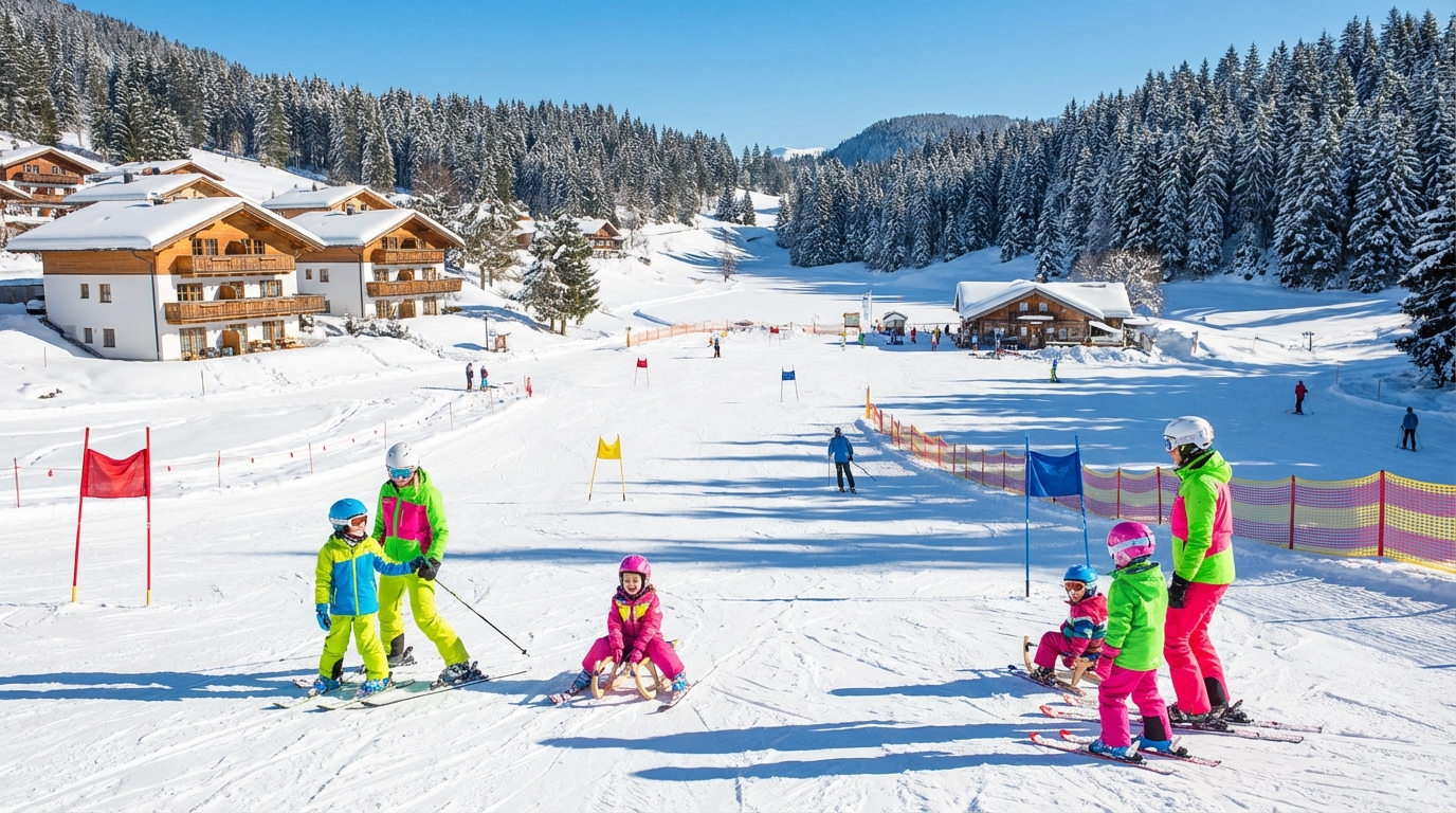 vacanța de schi pentru copii se apropie! descoperiți destinații montane europene ideale pentru familie, unde puteți evita aglomerația din valea prahovei și vă bucurați de peisaje superbe și zăpadă perfectă.