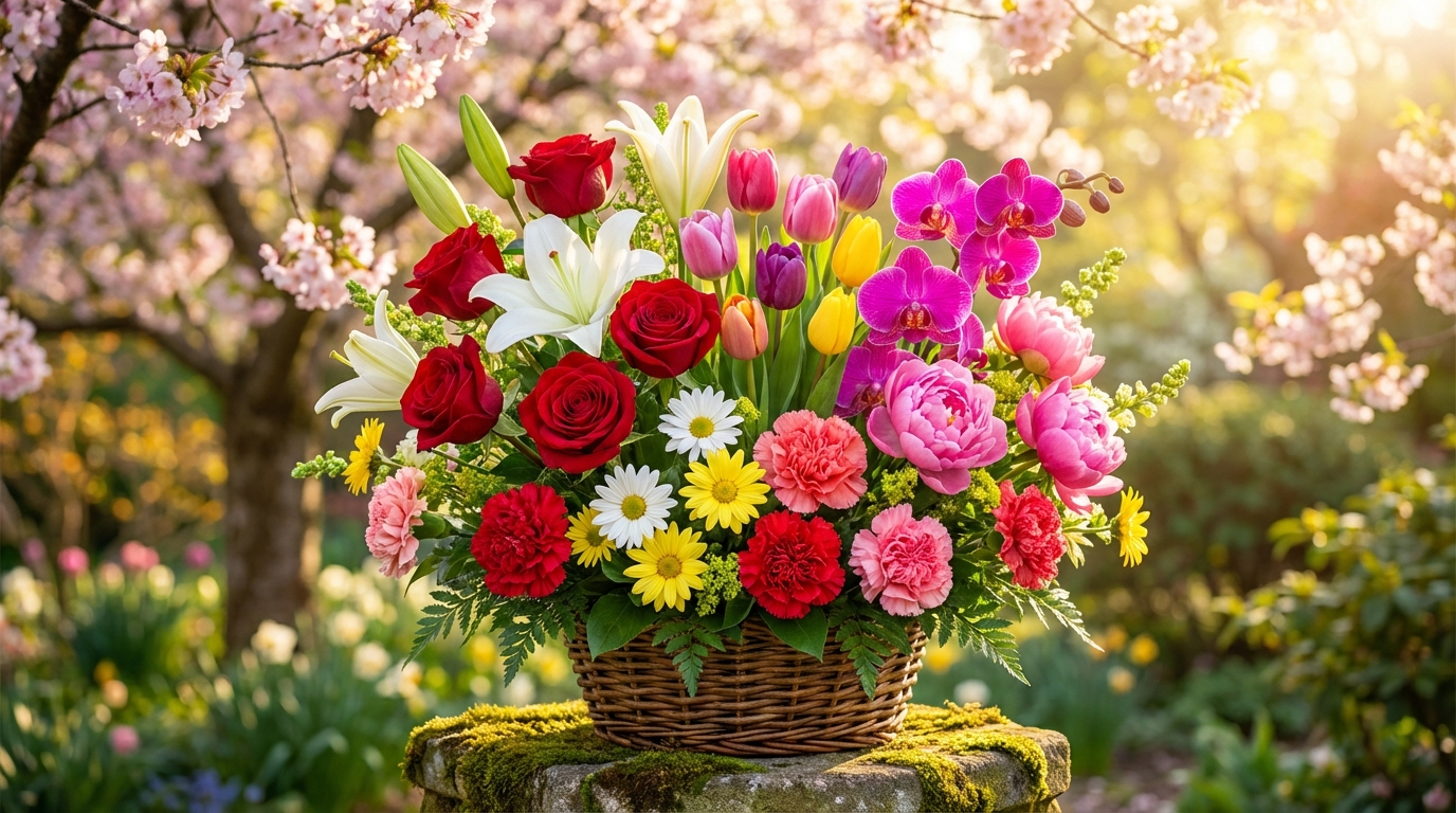 top 7 flori fermecătoare care vor cuceri inimile femeilor de 8 martie - alege cele mai frumoase flori pentru a sărbători femeile speciale din viața ta.