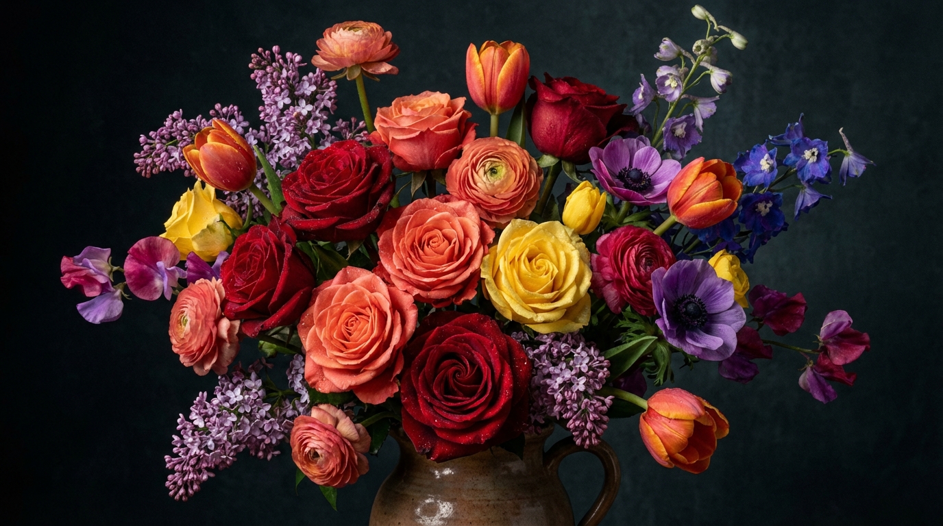 descoperă top 7 flori fermecătoare care vor cuceri inimile femeilor de 8 martie, alegerea perfectă pentru a sărbători ziua femeii cu dragoste și frumusețe.