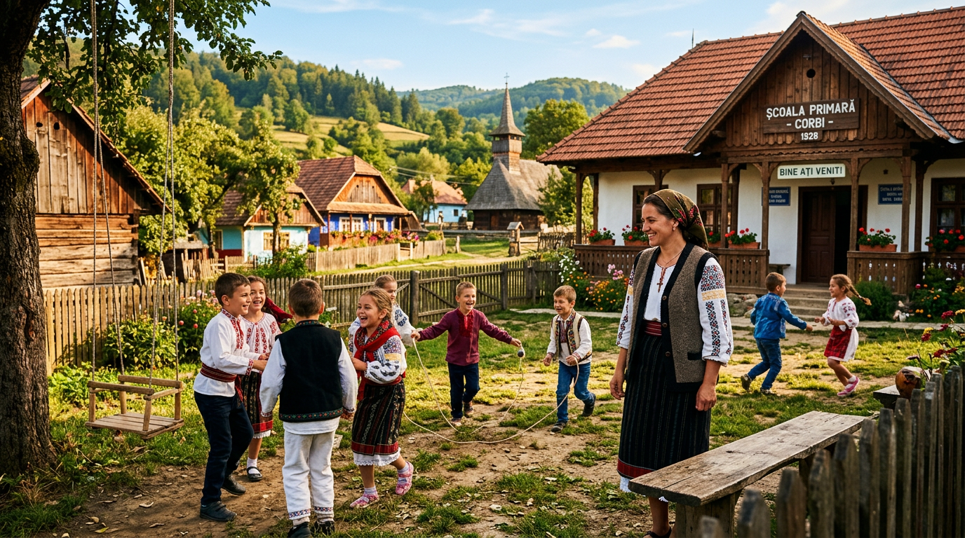 reflectii nostalgice din copilărie despre visurile de aventuri și dorința de mai multe haine, împletite cu liniștea adusă de înțelepciunea mamei care ne amintea că adevărata bogăție este deja în noi.