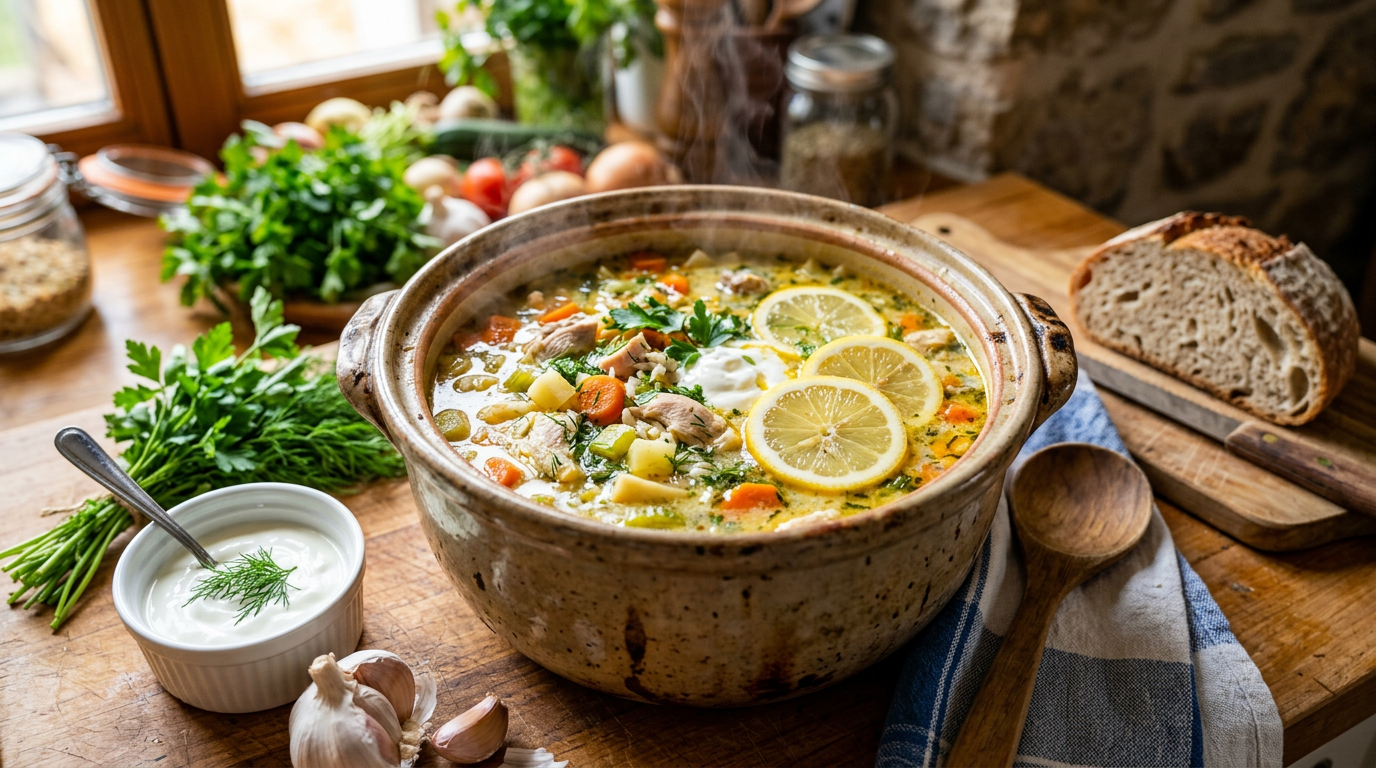 descoperă cum să pregătești o ciorbă de pui a la grec gustoasă și simplă, perfectă pentru orice masă. rețetă pas cu pas ușor de urmat.