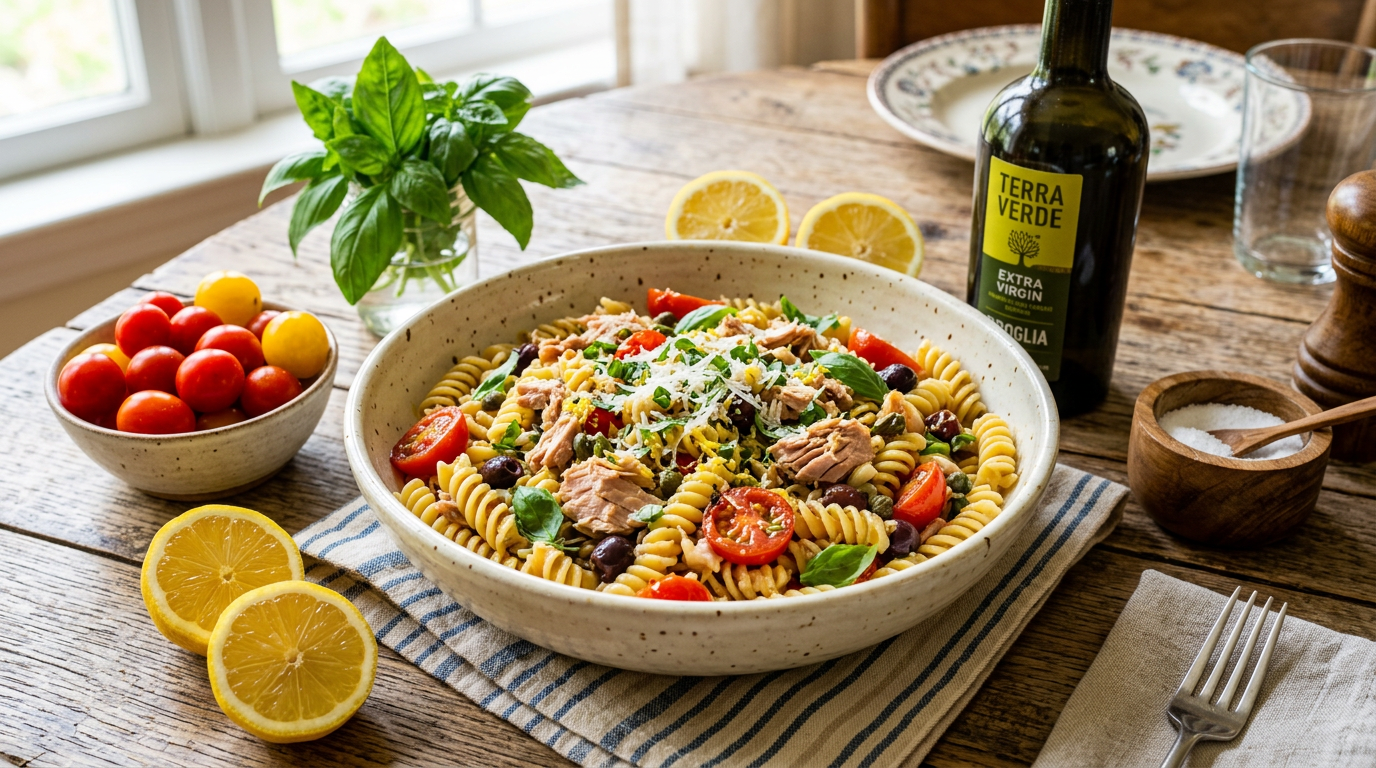 descoperă rețeta rapidă și gustoasă pentru paste cu ton, ideale pentru o masă delicioasă și ușor de preparat acasă.