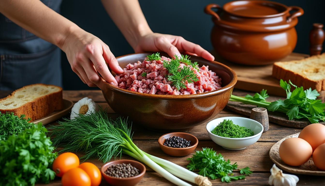 află cum să pregătești drobul de miel tradițional pas cu pas, o rețetă autentică românească perfectă pentru masa de paște.