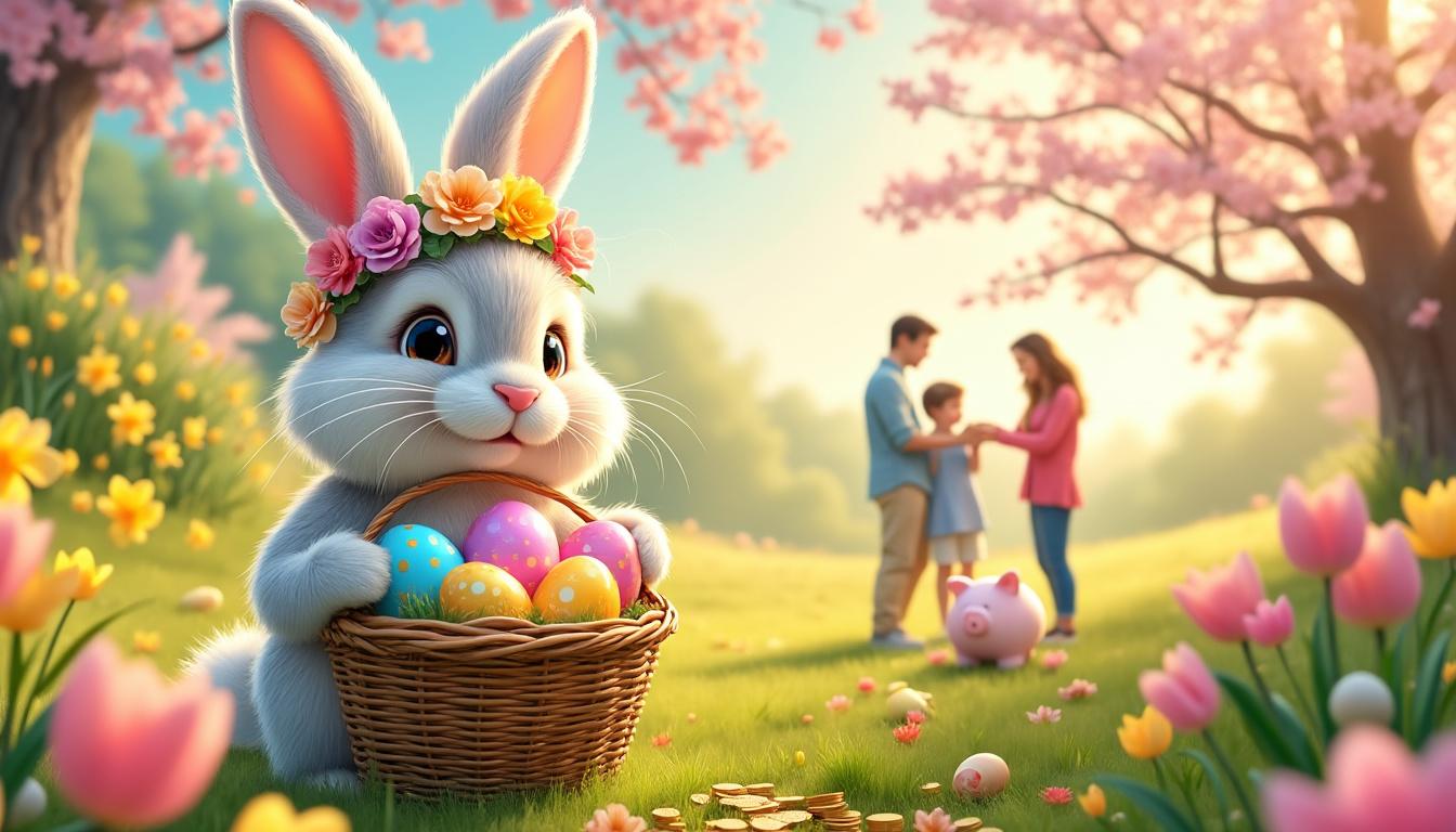 descoperă povestea fascinantă a iepurașului de paște, originile sale și modul în care influențează financiar familiile în perioada sărbătorilor.
