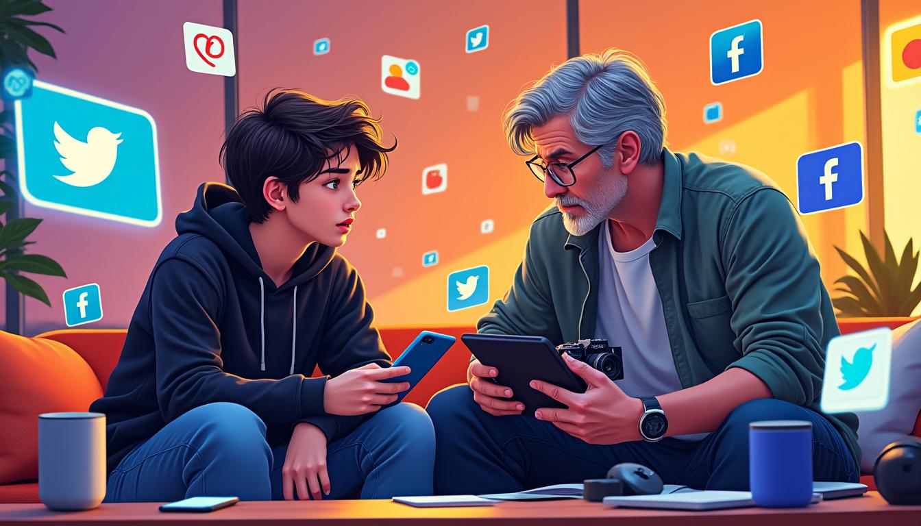 prima generație născută în era digitală își întreabă părinții: „mamă, de ce ai încărcat peste tot poze și video-uri cu mine?” o privire critică asupra impactului mediului online asupra intimității familiei.