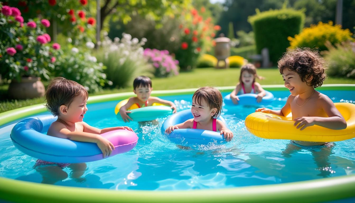 află cum să alegi piscina ideală pentru copii, cu sfaturi utile privind siguranța, dimensiunea și materialele potrivite pentru distracție garantată.