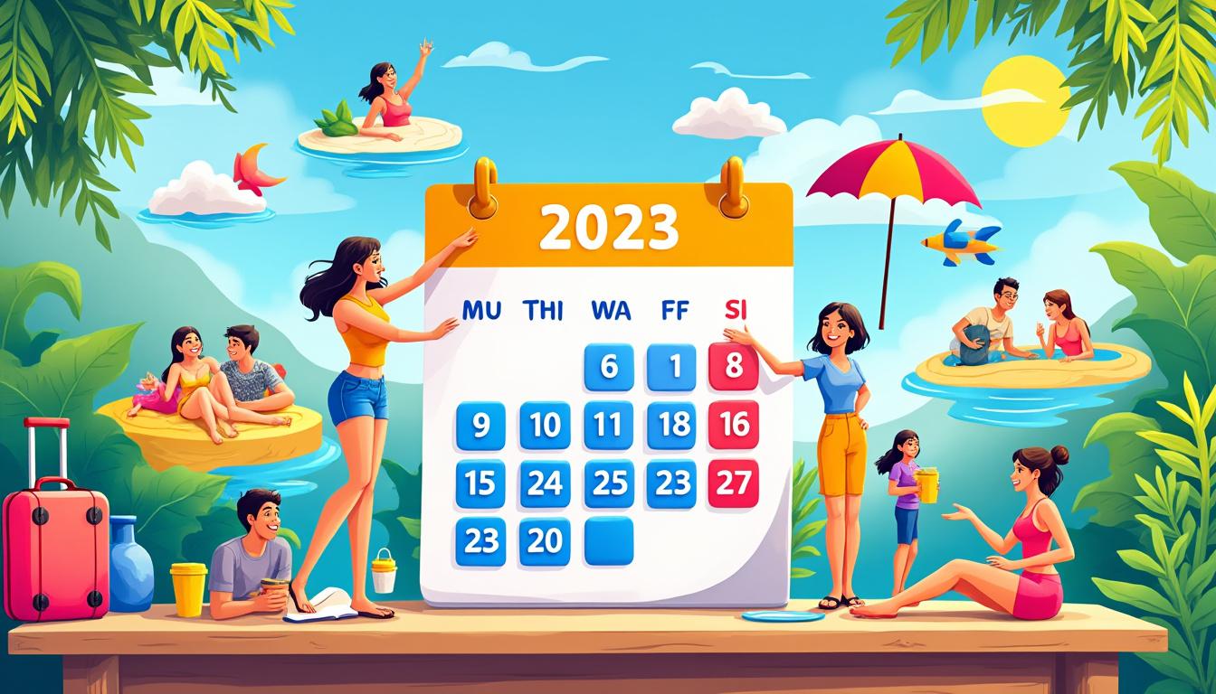 află când sunt zilele libere în 2023 în românia și cum să le valorifici la maxim pentru relaxare și planificare eficientă.