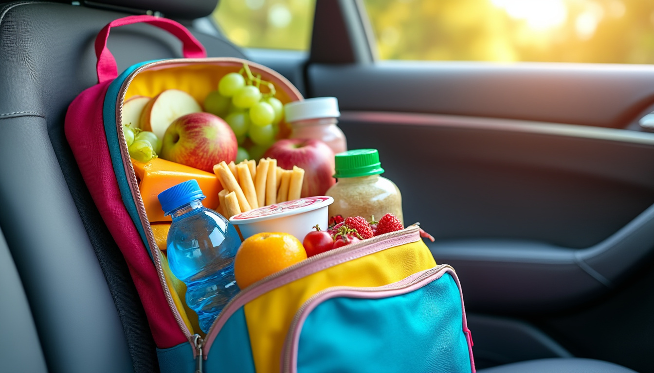 descoperă gustările ideale pentru călătoriile lungi cu mașina! află ce să pui în geanta copilului și ce alimente să eviți pentru o excursie fără griji și plăcută.
