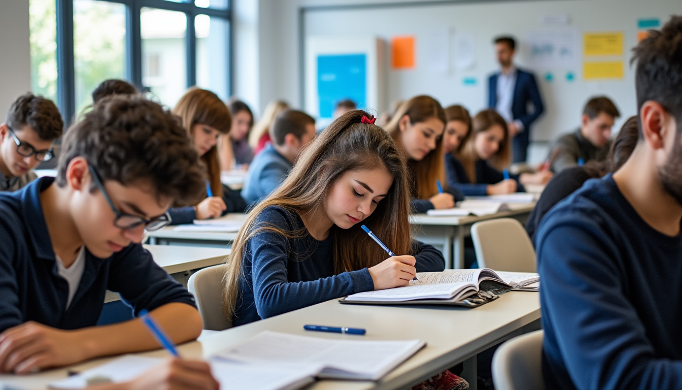 la liceu, elevii din clasa a xii-a se vor concentra aproape integral pe materiile pentru bacalaureat, pregătindu-se intens pentru examenul care le va deschide drumul spre facultate.